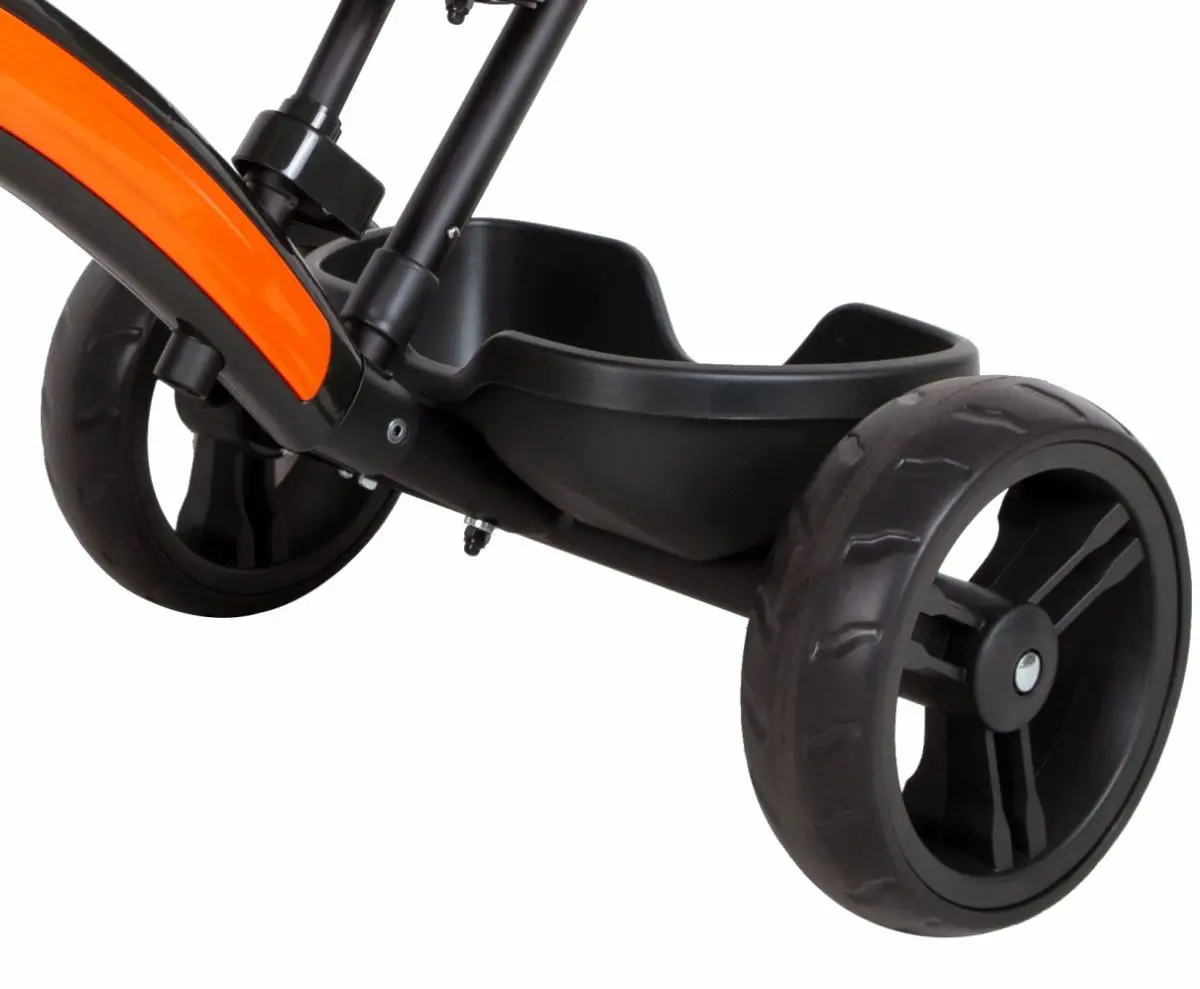 Трехколесный велосипед Qplay Elite Plus (Black/Orange) - 5