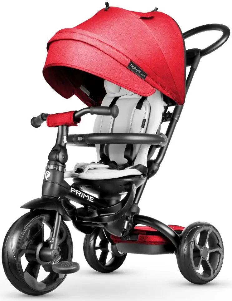 Трехколесный велосипед QPlay New Prime (Red)