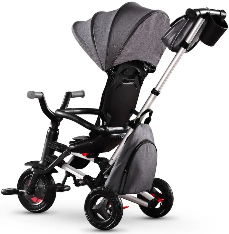 Tricicleta QPlay Nova+ Air (Grey) - 2