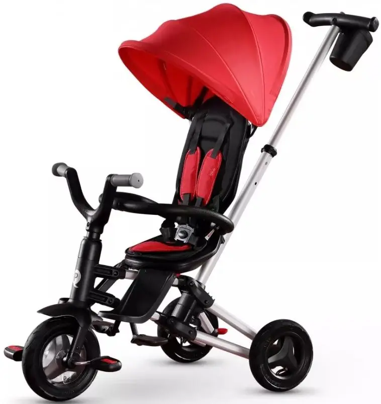 Трехколесный велосипед Qplay Nova+Rubber (Red/Black) - 2