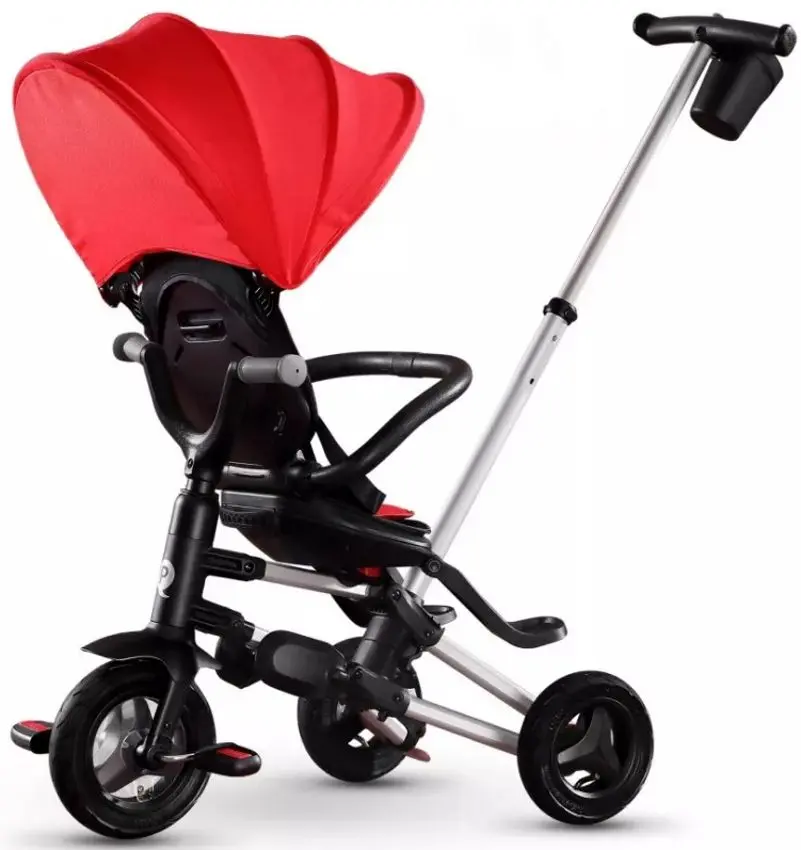 Трехколесный велосипед Qplay Nova+Rubber (Red/Black) - 3