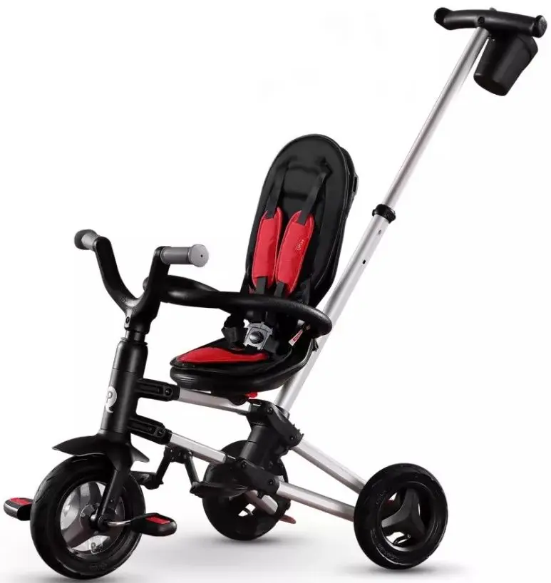 Трехколесный велосипед Qplay Nova+Rubber (Red/Black) - 5