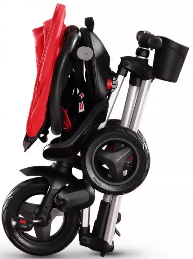 Трехколесный велосипед Qplay Nova+Rubber (Red/Black) - 6