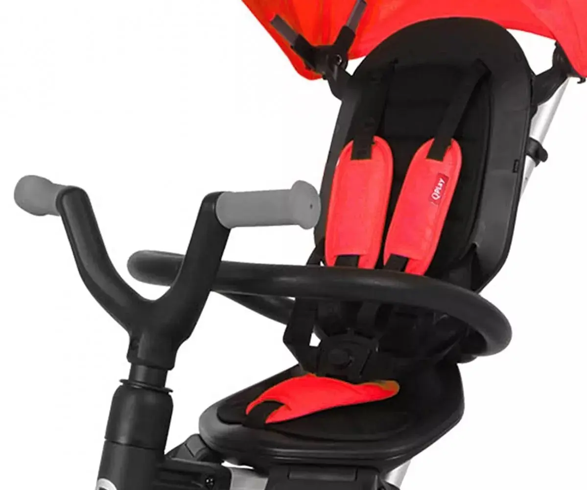 Трехколесный велосипед Qplay Nova+Rubber (Red/Black) - 7