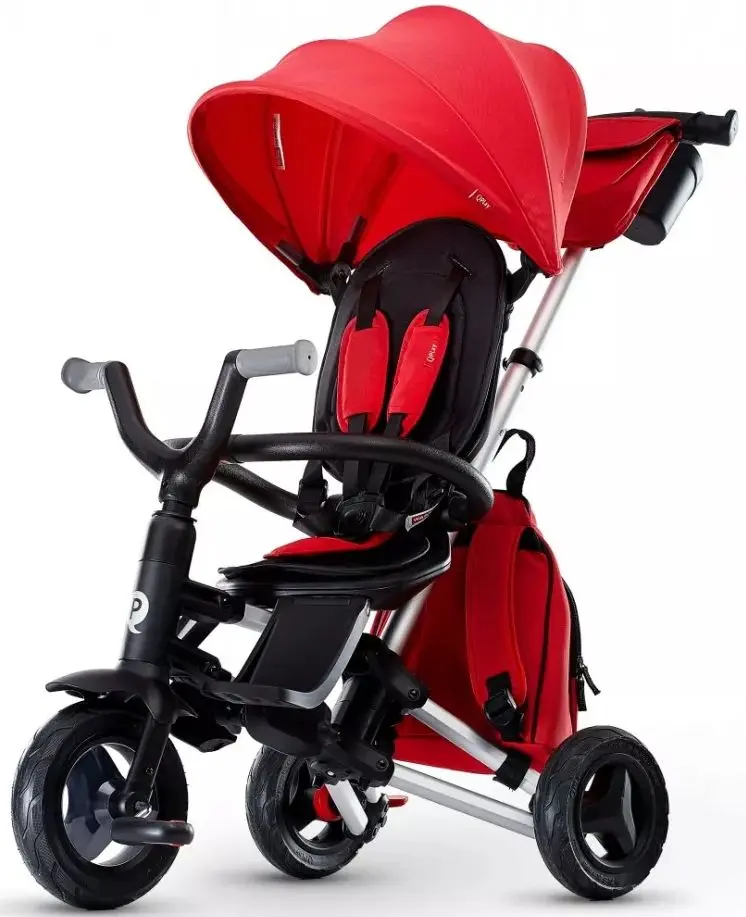 Трехколесный велосипед Qplay Nova+Rubber (Red/Black)
