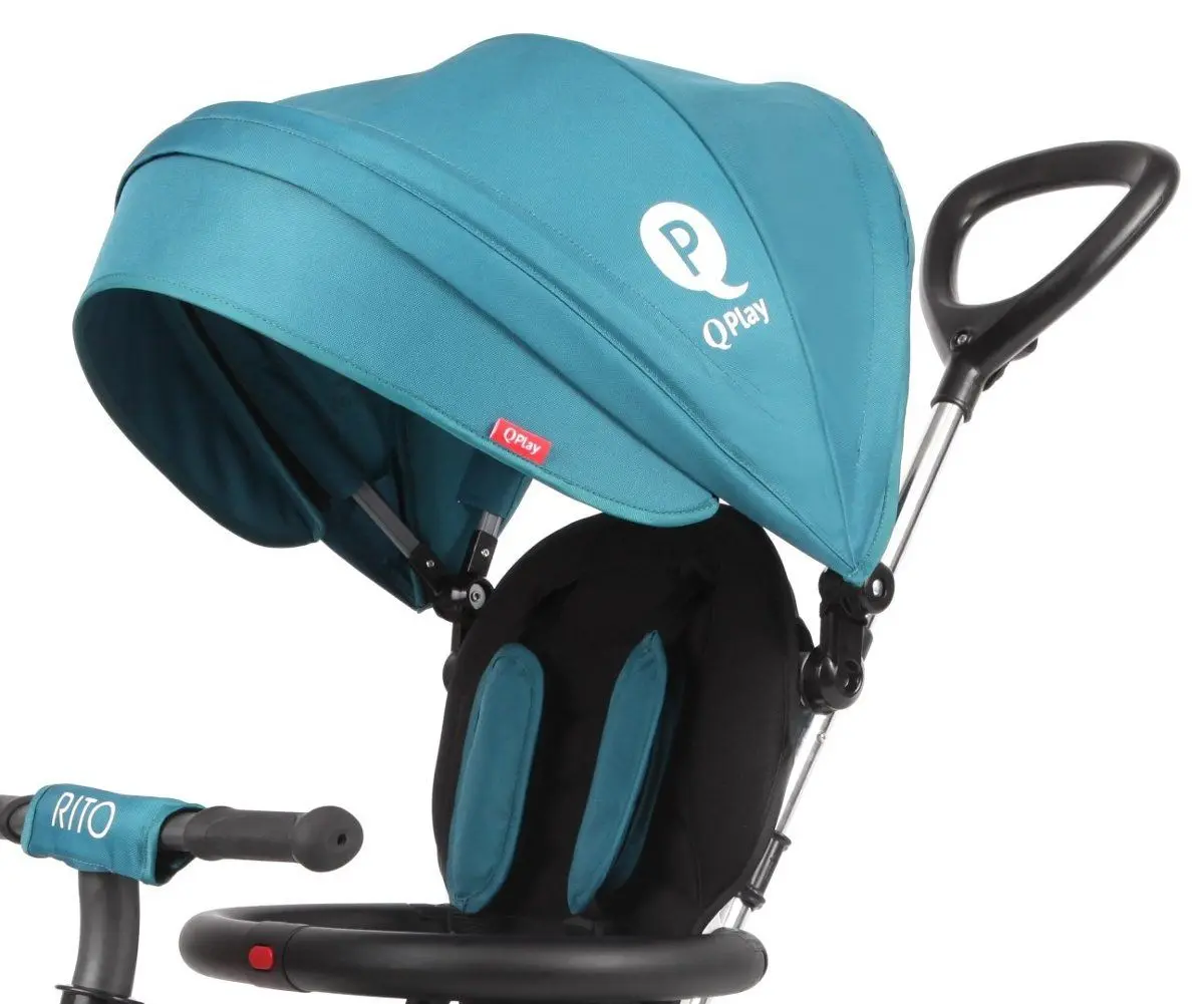 Tricicleta Qplay Rito Air (Turquoise) - 2