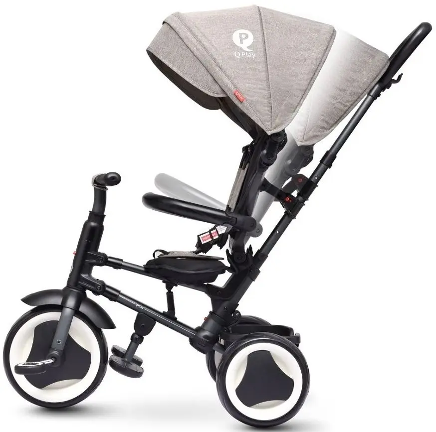 Трехколесный велосипед Qplay Rito (Grey) - 5