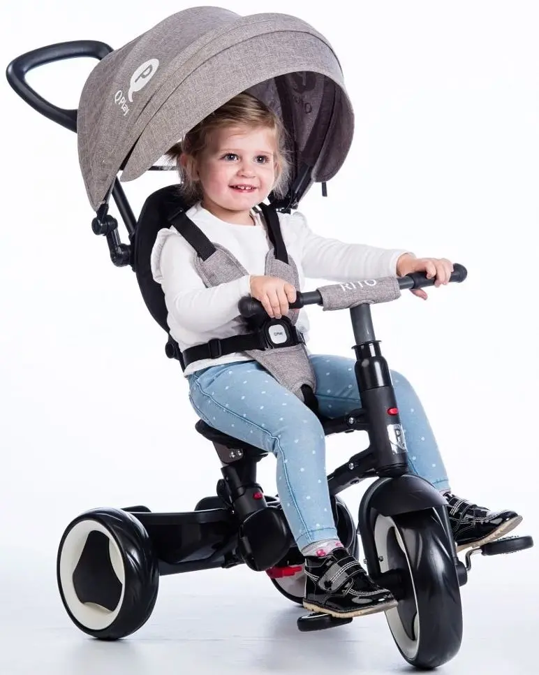 Трехколесный велосипед Qplay Rito (Grey) - 6