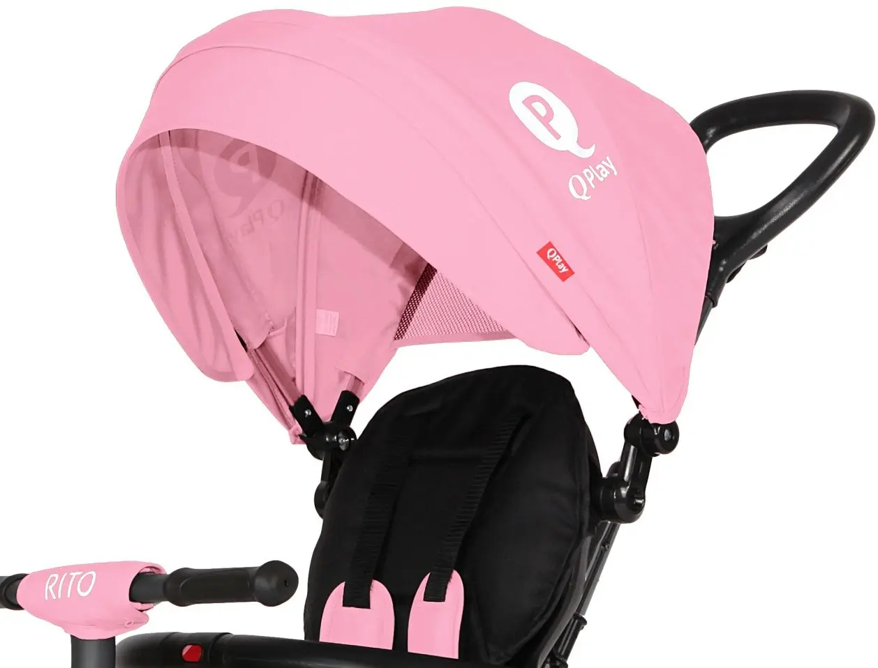 Tricicleta Qplay Rito (Pink/Black) - 2