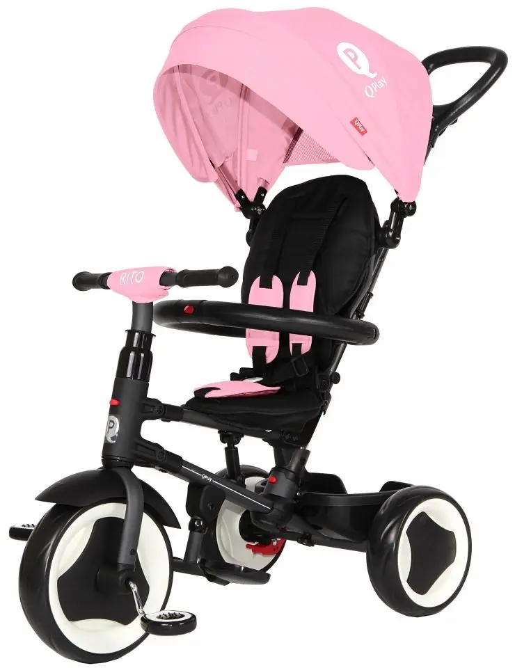 Tricicleta Qplay Rito (Pink/Black)