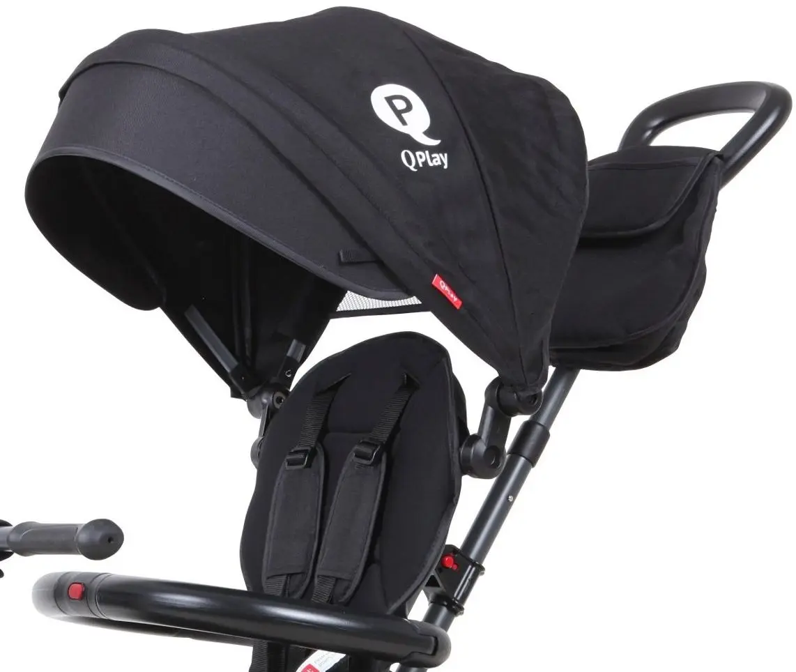 Трехколесный велосипед Qplay Rito Plus (Black)