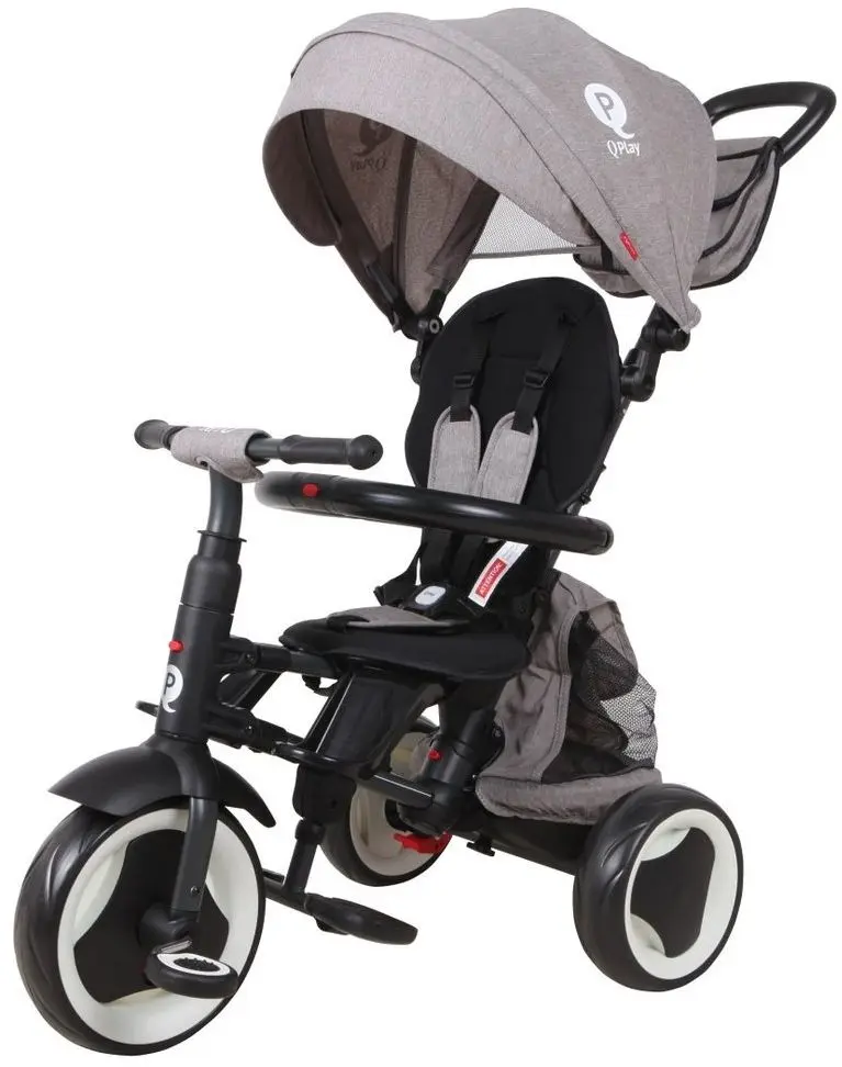 Tricicleta Qplay Rito Plus (Grey)