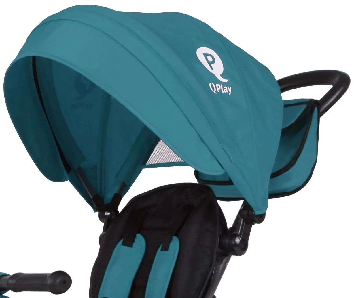 Tricicleta Qplay Rito Plus (Turquoise) - 4