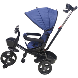 Tricicleta Riki Trike JTR2101/1 (Black/Blue)