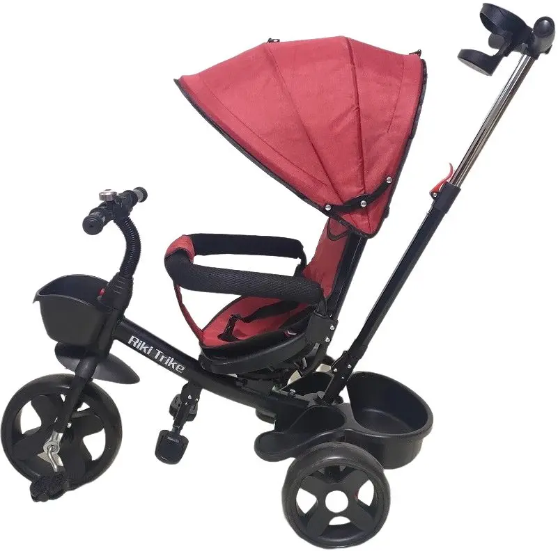 Трехколесный велосипед Riki Trike JTR2101/2 (Black/Red)