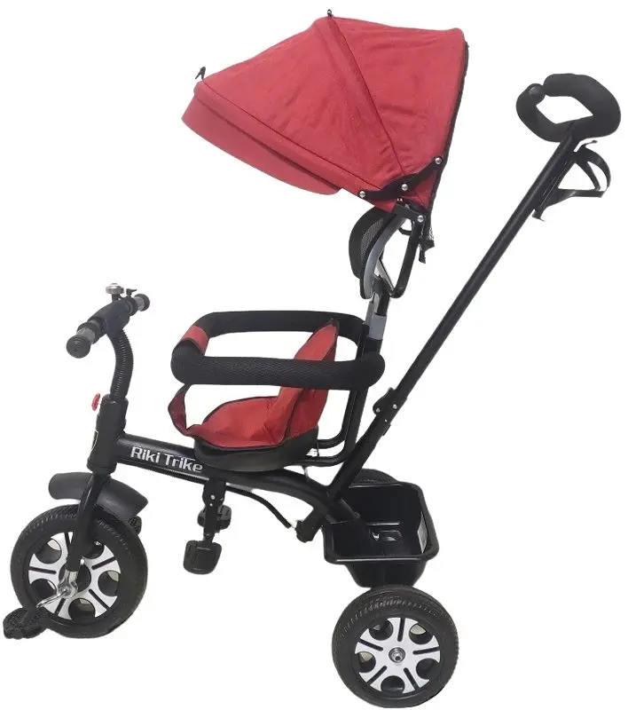 Трехколесный велосипед Riki Trike JTR3200/3 (Black/Red)