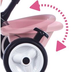 Трехколесный велосипед Smoby Baby Driver Komfort Plus 741501 (Pink) Thumb