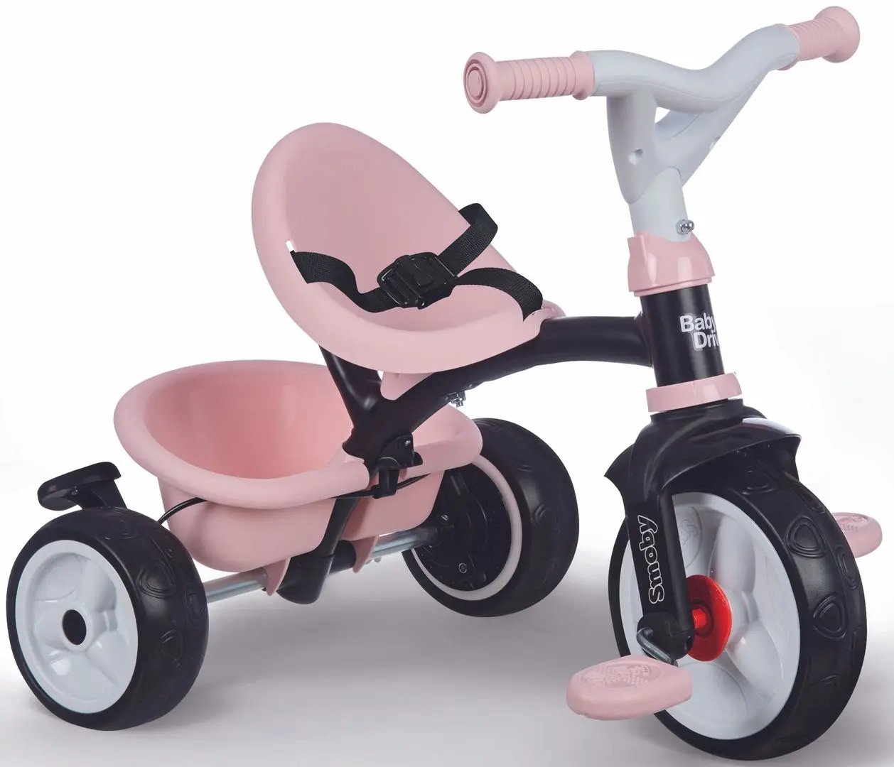 Трехколесный велосипед Smoby Baby Driver Komfort Plus 741501 (Pink)