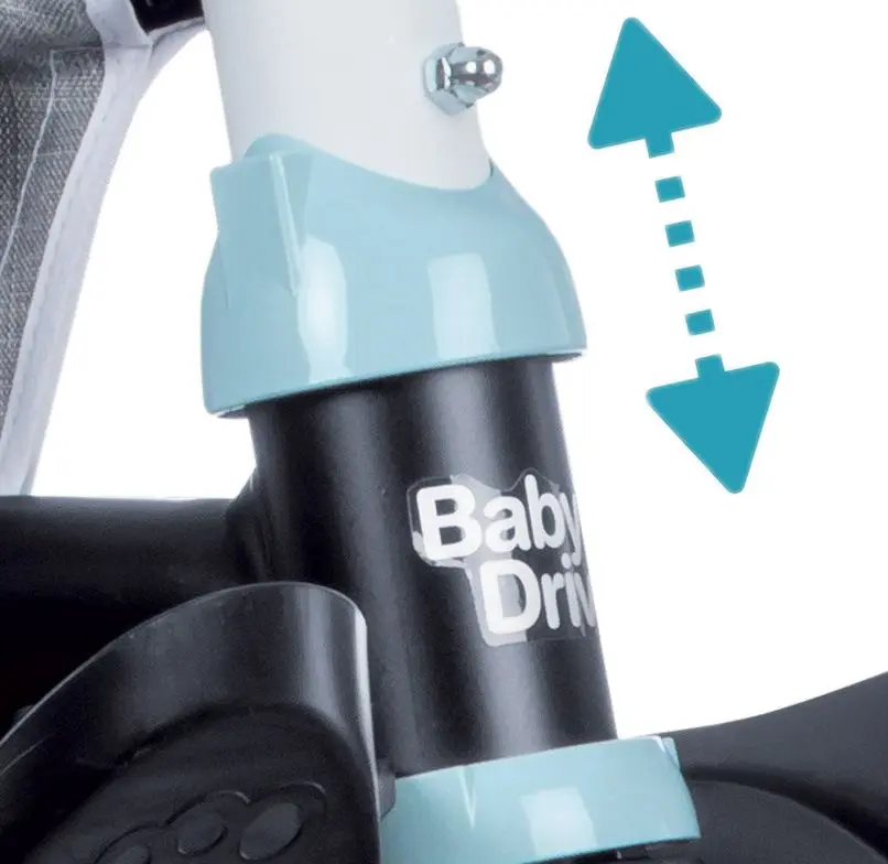 Трехколесный велосипед Smoby Baby Balade Plus 741400 (Blue)