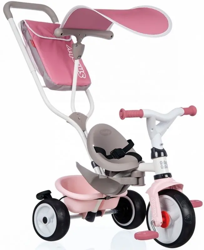 Трехколесный велосипед Smoby Baby Balade Plus 741401 (Pink)