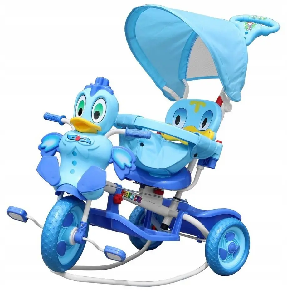 Tricicletă SporTrike Happy Duck (Blue) - 2