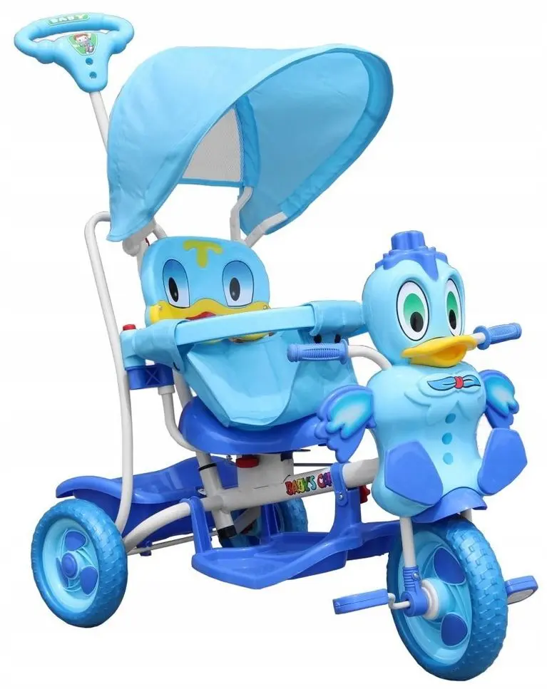 Tricicletă SporTrike Happy Duck (Blue) - 3