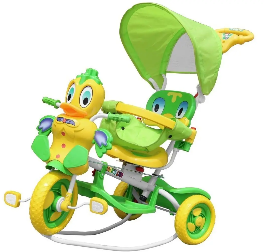 Tricicletă SporTrike Happy Duck (Green) - 2