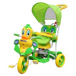 Tricicletă SporTrike Happy Duck (Green)