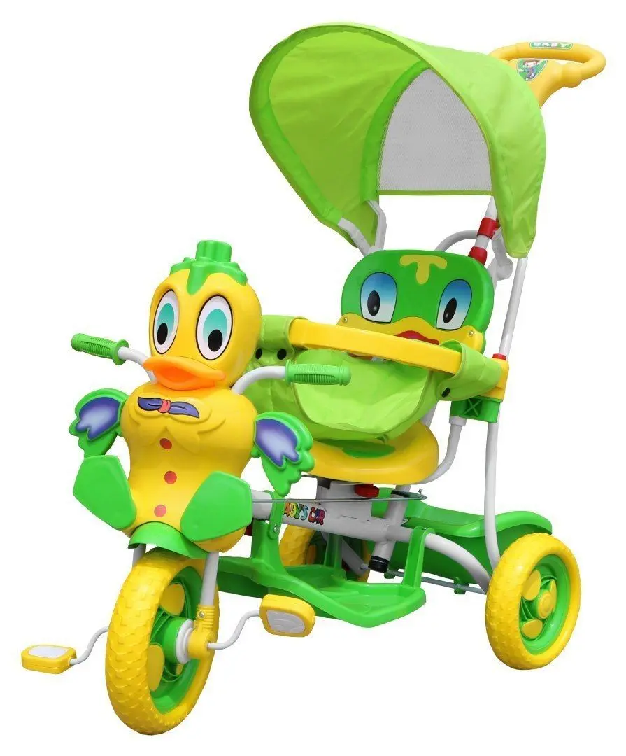 Tricicletă SporTrike Happy Duck (Green)