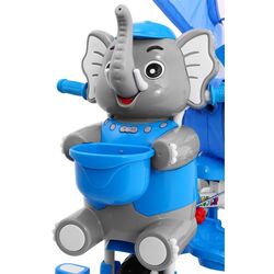 Tricicleta SporTrike Happy Elephant (Blue) Thumb