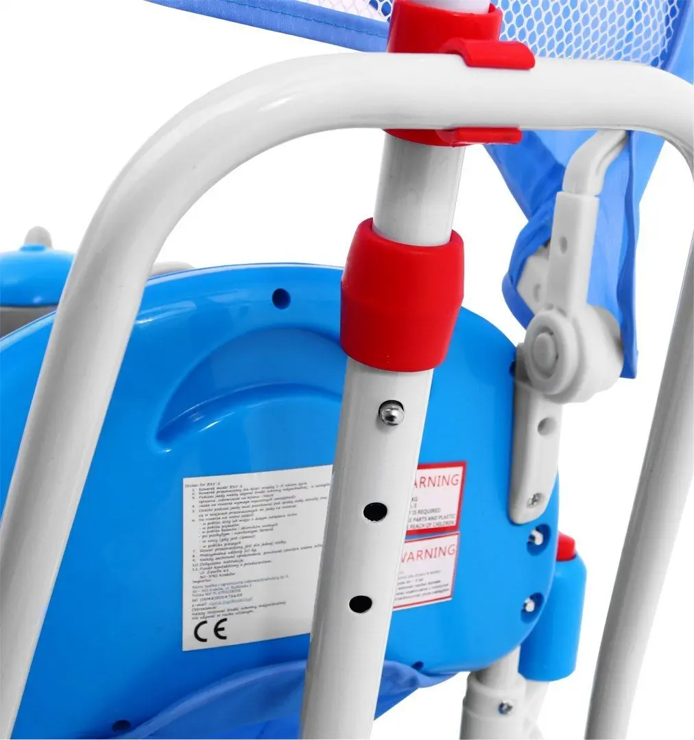 Tricicleta SporTrike Happy Elephant (Blue) - 9