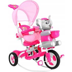 Tricicletă SporTrike Happy Elephant (Pink) Thumb