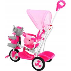 Tricicletă SporTrike Happy Elephant (Pink) Thumb