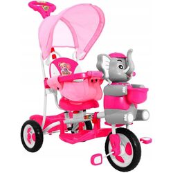 Tricicletă SporTrike Happy Elephant (Pink) Thumb