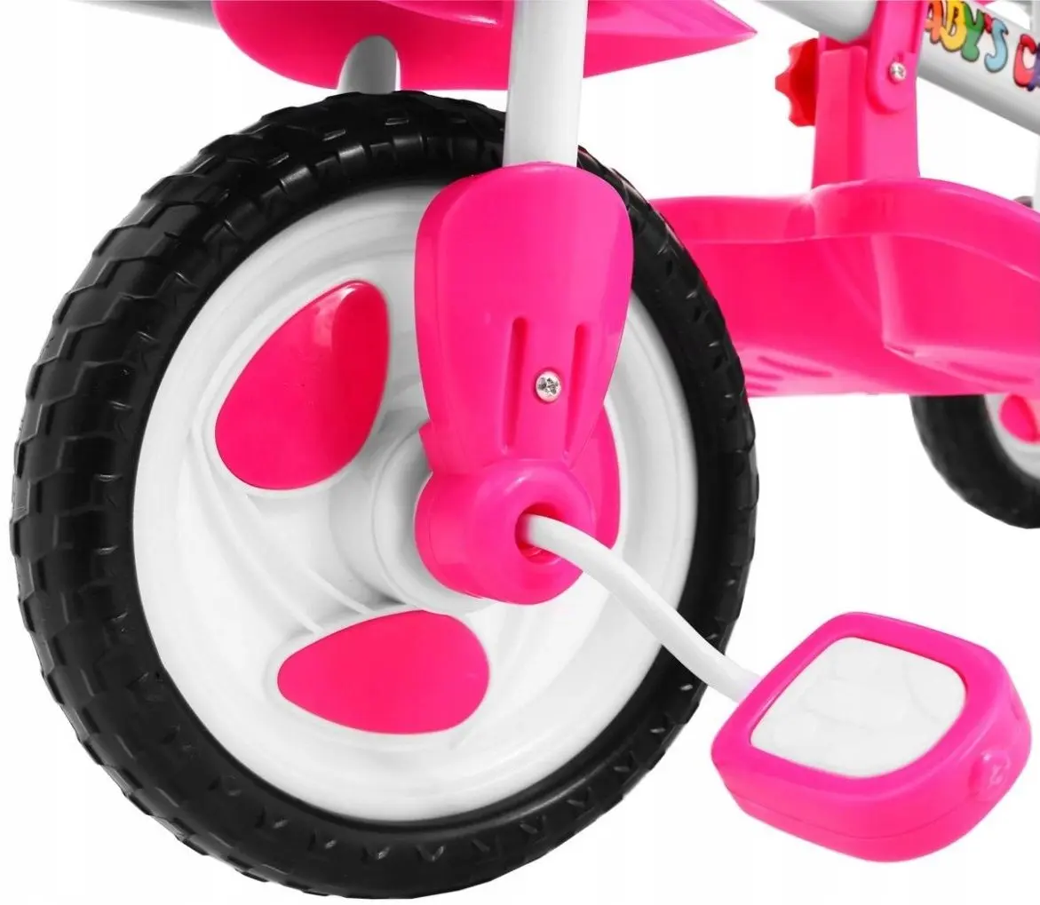 Tricicletă SporTrike Happy Elephant (Pink) - 8