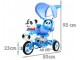 Tricicletă SporTrike Panda A23-2 (Blue)