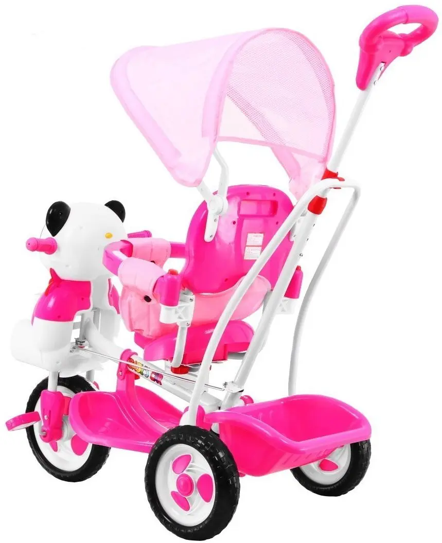 Tricicletă SporTrike Panda A23-2 (Pink) - 2