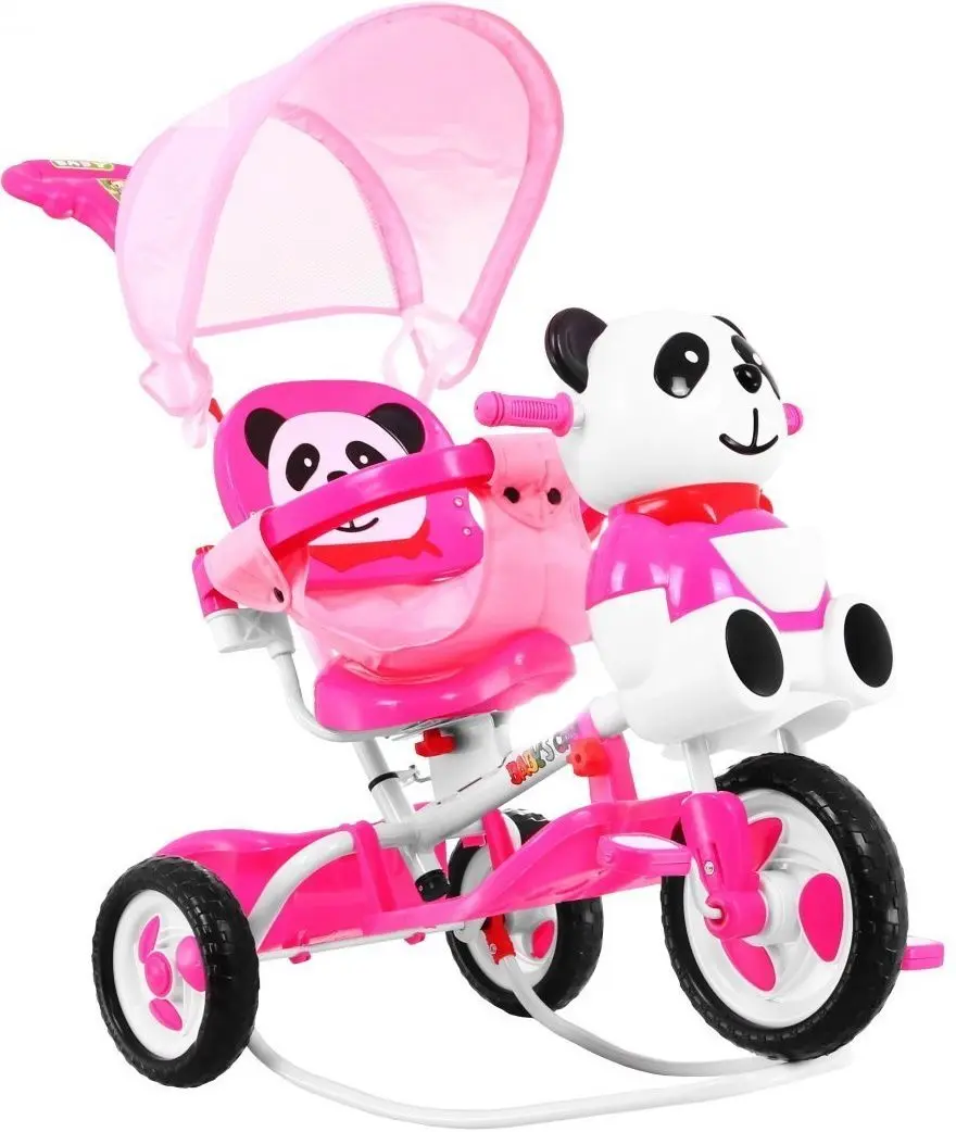 Tricicletă SporTrike Panda A23-2 (Pink) - 3