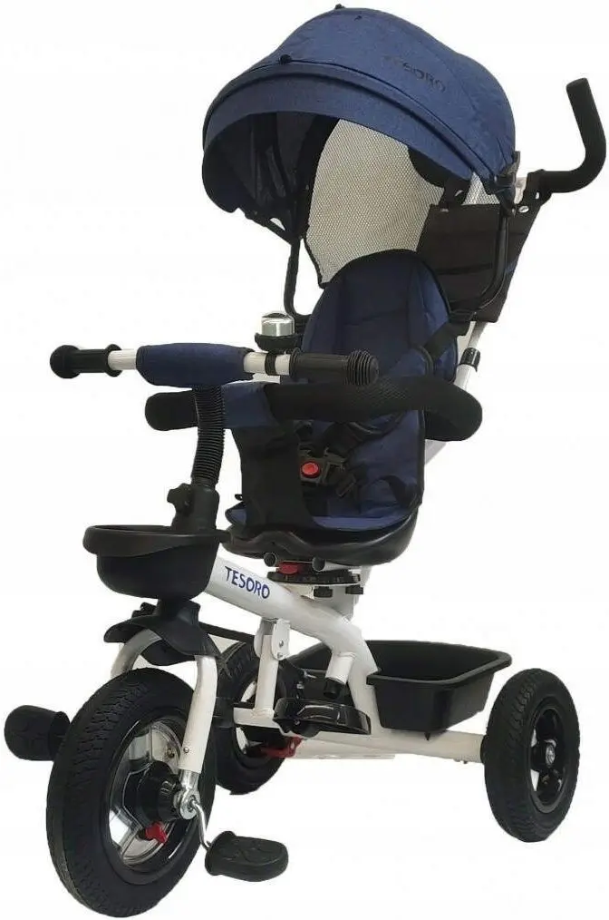 Tricicleta Tesoro BT-10 (White/Navy Blue)