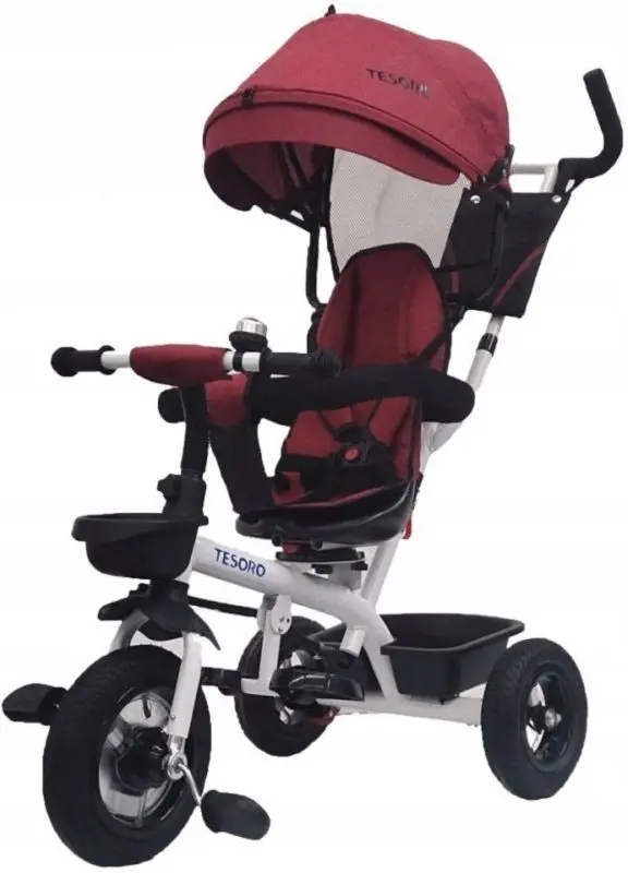 Трехколесный велосипед Tesoro BT-10 (White/Red)