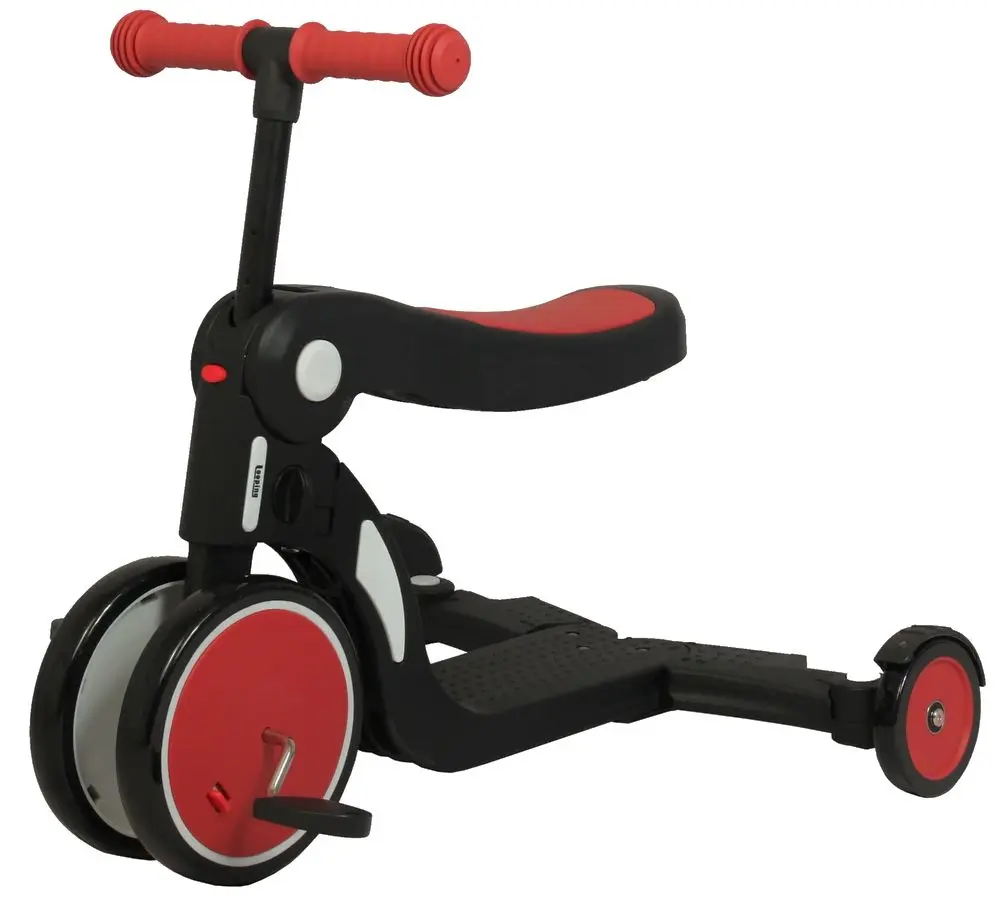 Tricicleta 5in1 Xiaomi BeBehoo Multifunction Deformation Stroller (Red/Black)