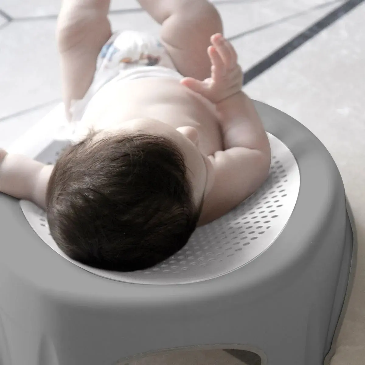 Горка для купания BabyJem Soft Basic (Grey) - 3