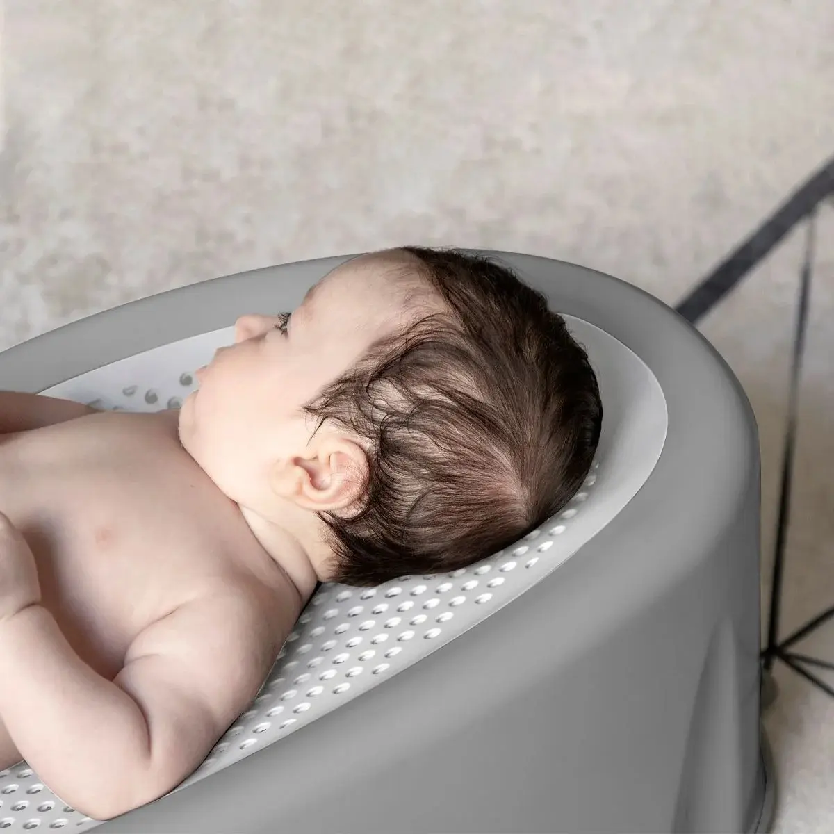 Горка для купания BabyJem Soft Basic (Grey) - 4