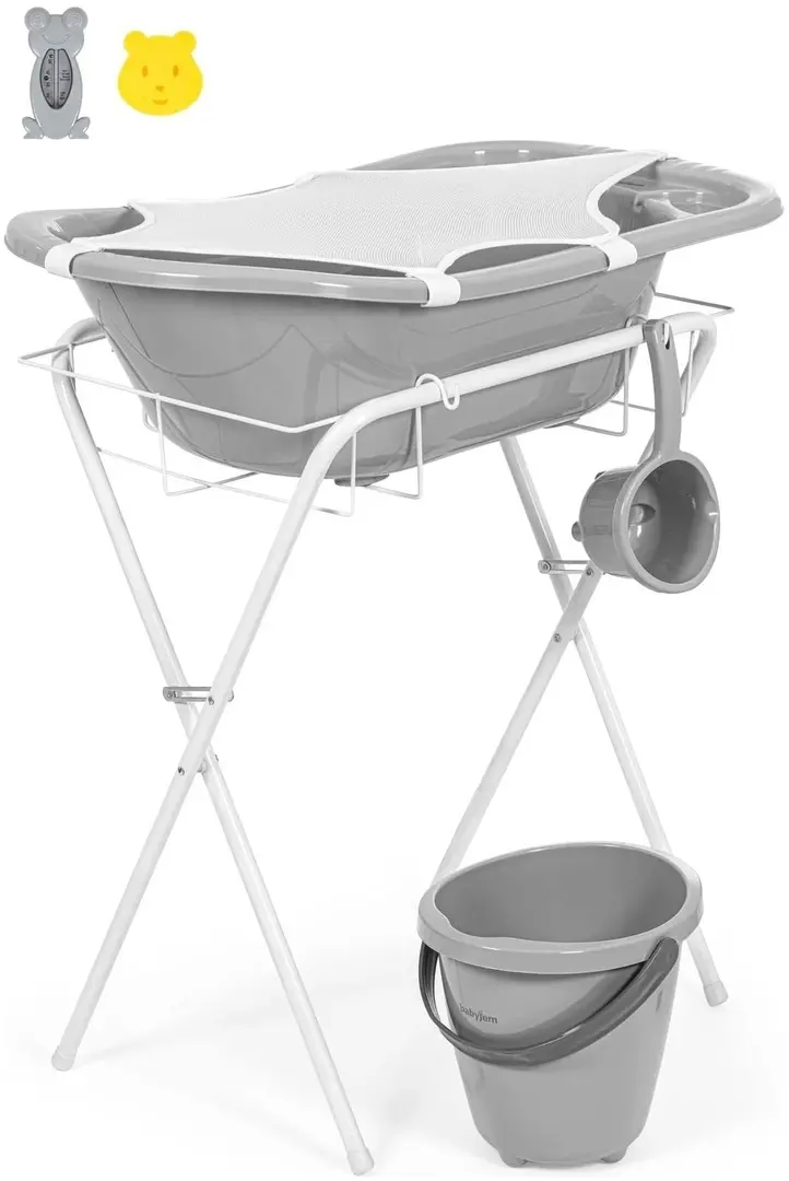 Набор для ванной BabyJem Art-897 (Grey)