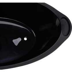 Набор для ванной BabyJem Elegant ART-696 (Black) Thumb