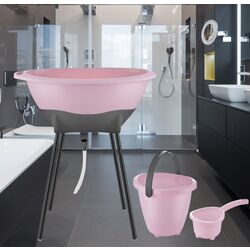 Набор для ванной BabyJem Elegant ART-696 (Pink)