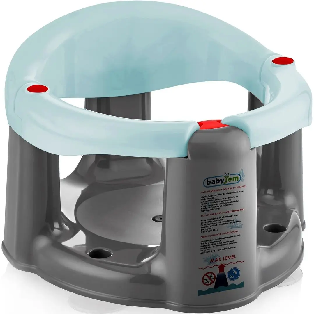 Scaun de baie si hranire BabyJem Art-636 (Blue)