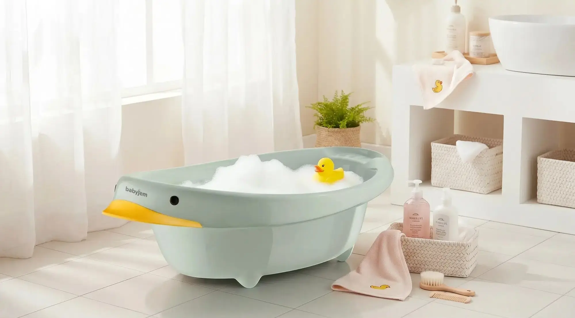 Cadita BabyJem Happy Duck (Green) - 2