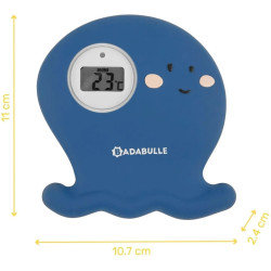Цифровой термометр для ванной Badabulle Octopus (Blue) Thumb