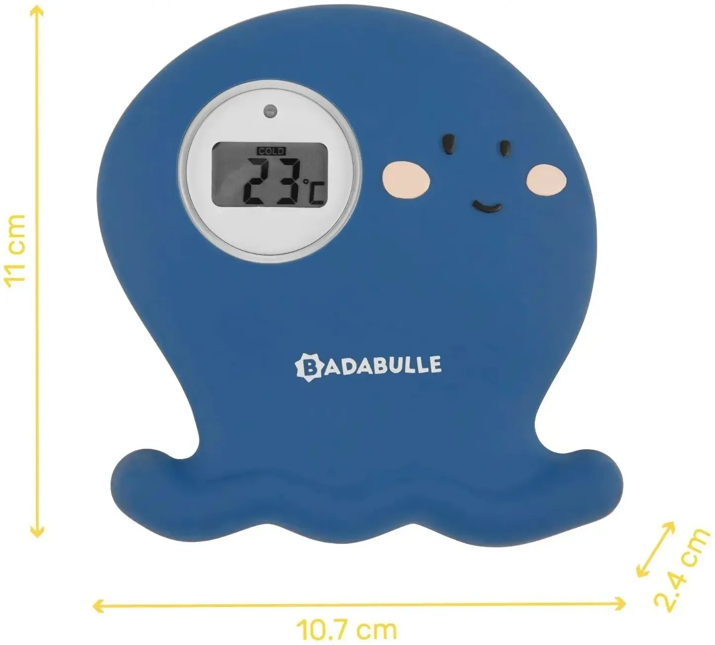 Цифровой термометр для ванной Badabulle Octopus (Blue) - 5